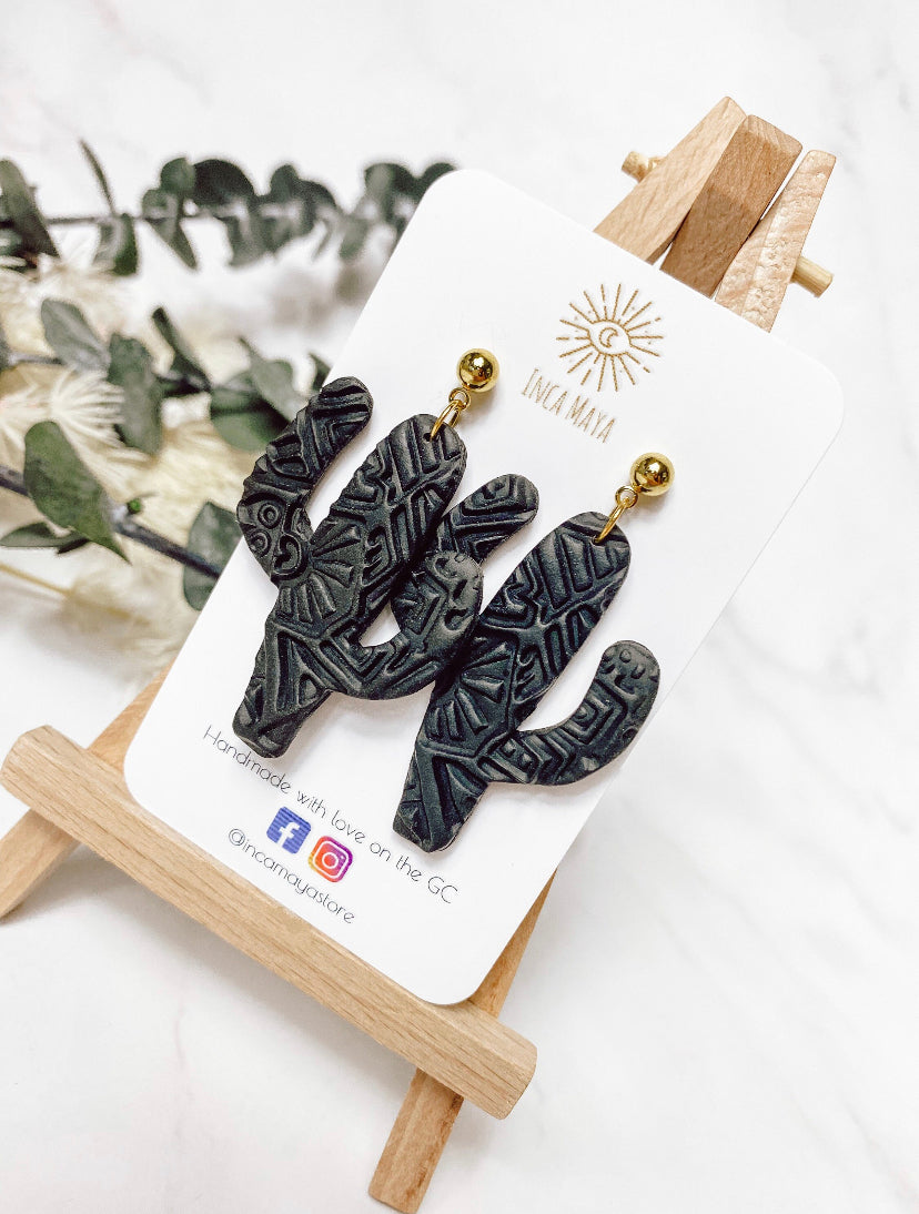 Catalina Cactus Statement Earrings