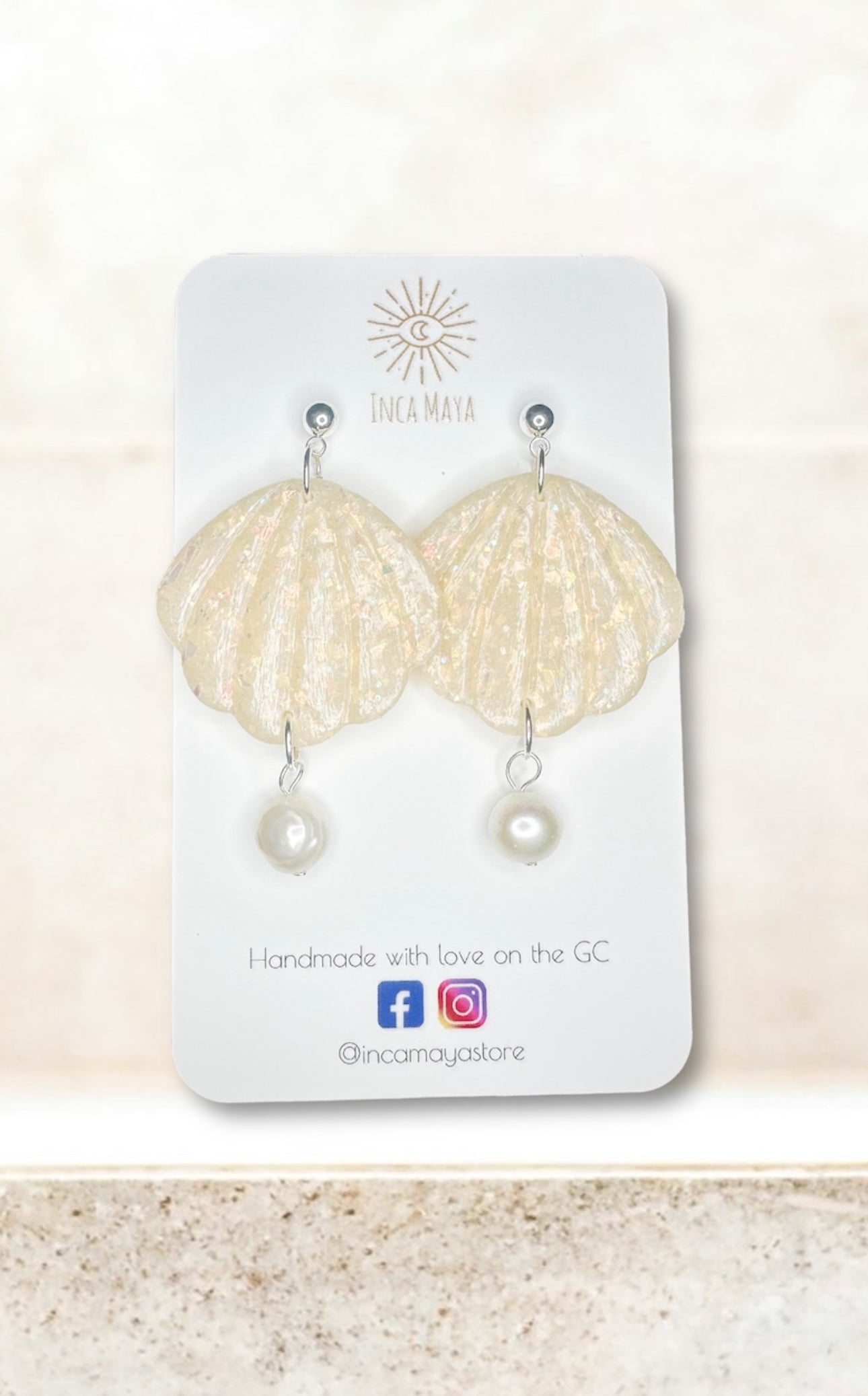 Isla Pearl Statement Earrings