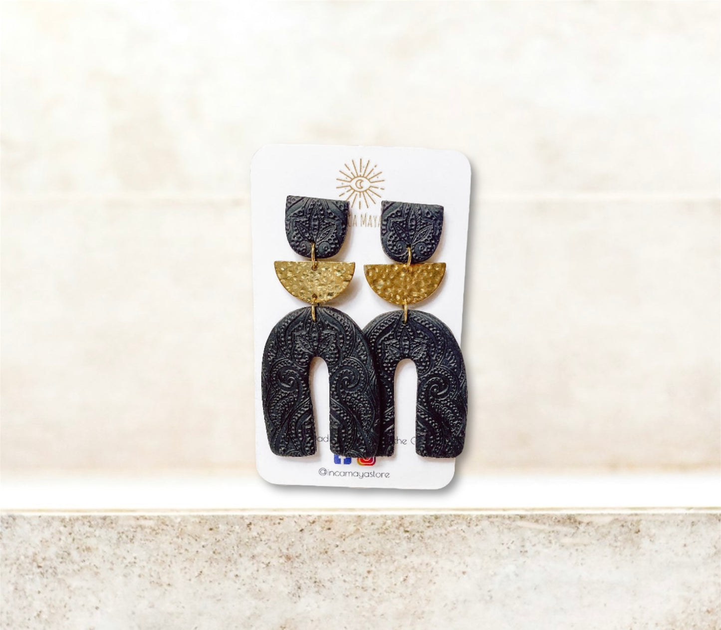 Ava Arch Statement Earrings