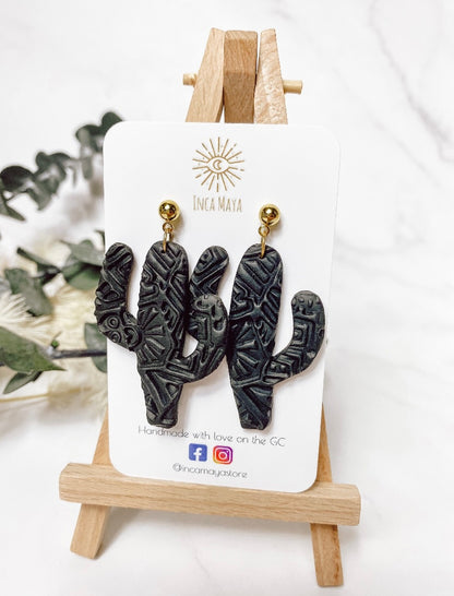 Catalina Cactus Statement Earrings