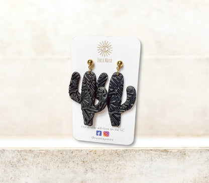 Catalina Cactus Statement Earrings