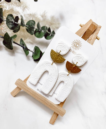 Ava Arch Statement Earrings